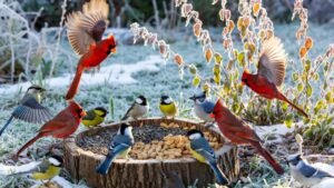 Bird lovers swear by this cheap January treat that keeps feeders packed and attracts birds to the garden every single morning
