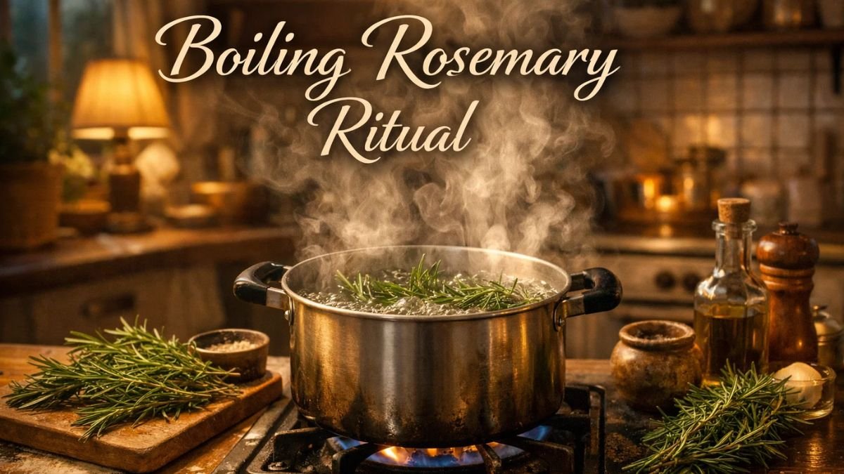 Boiling rosemary is the best household ritual I learned from my grandmother and it instantly changes your home’s atmosphere