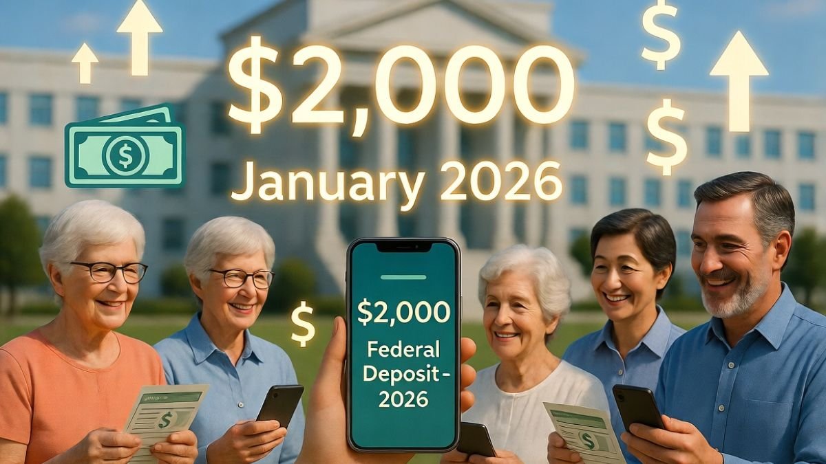 Depósito federal de 2000 dólares que llegará en enero de 2026: Guía completa para los beneficiarios.