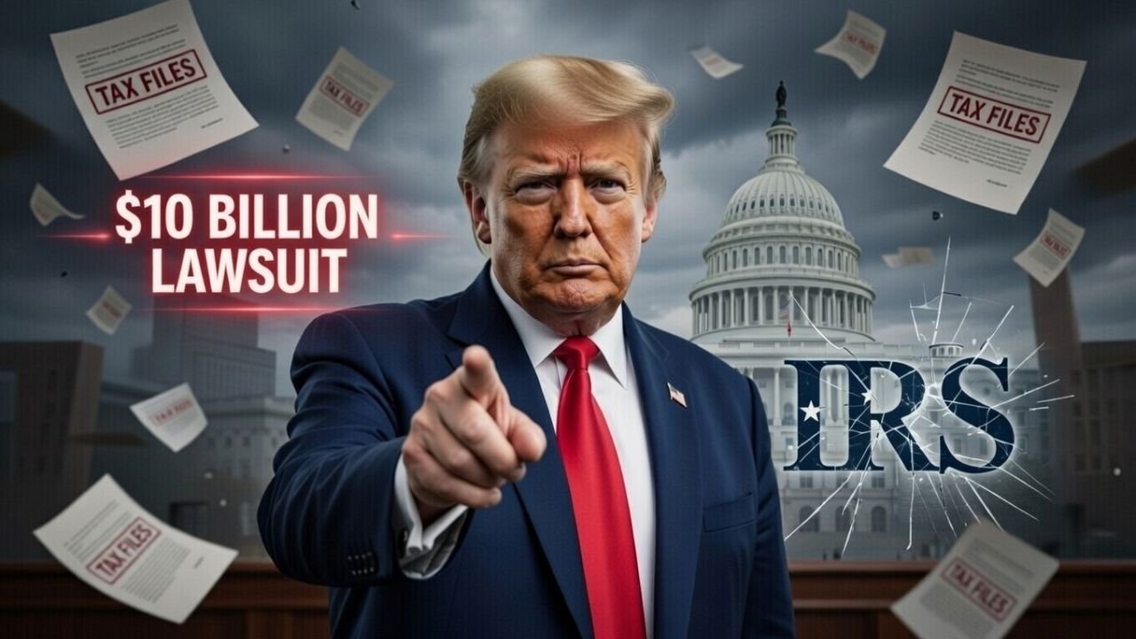 IRS in Serious Trouble? Trump Slams Agency With Massive $10 Billion Lawsuit