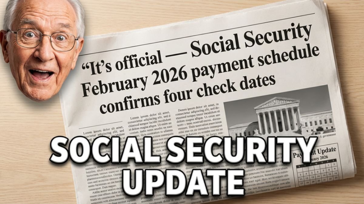 It’s official — Social Security February 2026 payment schedule confirms ...