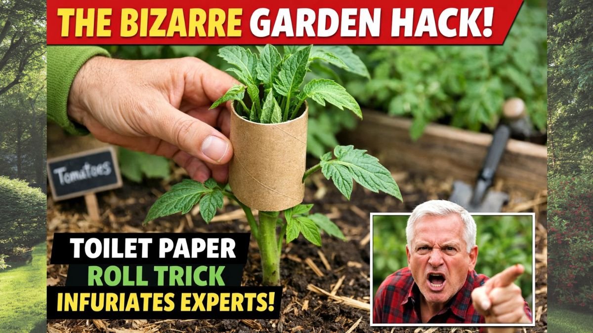 Gardeners beg to differ: this toilet paper roll trick that “transforms” plants leaves experts furious