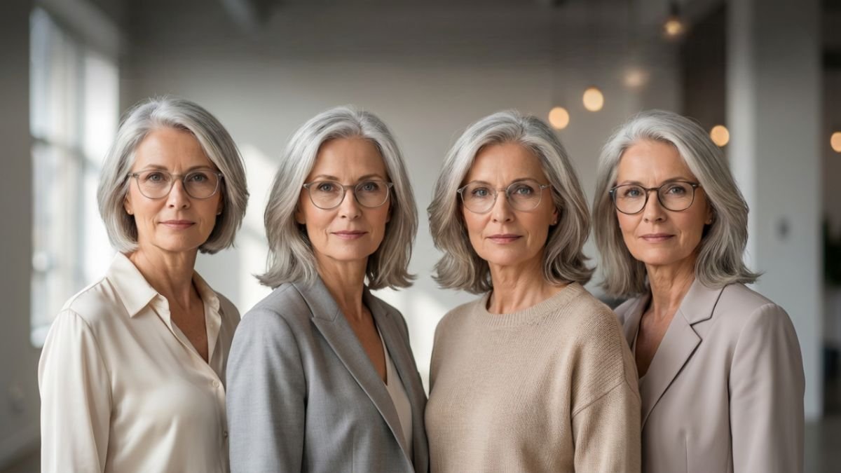 These 4 haircuts after 70 flatter women who wear glasses and soften facial features
