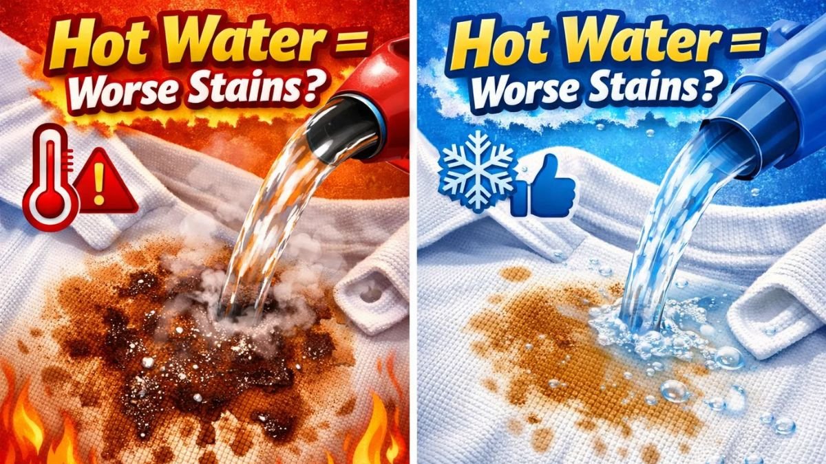 Why using hot water here actually makes stains worse (1)