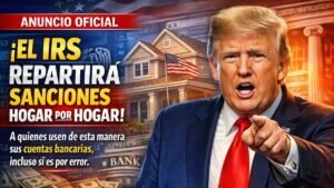 Anuncio oficial | El IRS repartirá sanciones hogar por hogar a quienes usen de esta manera sus cuentas bancarias, incluso si es por error