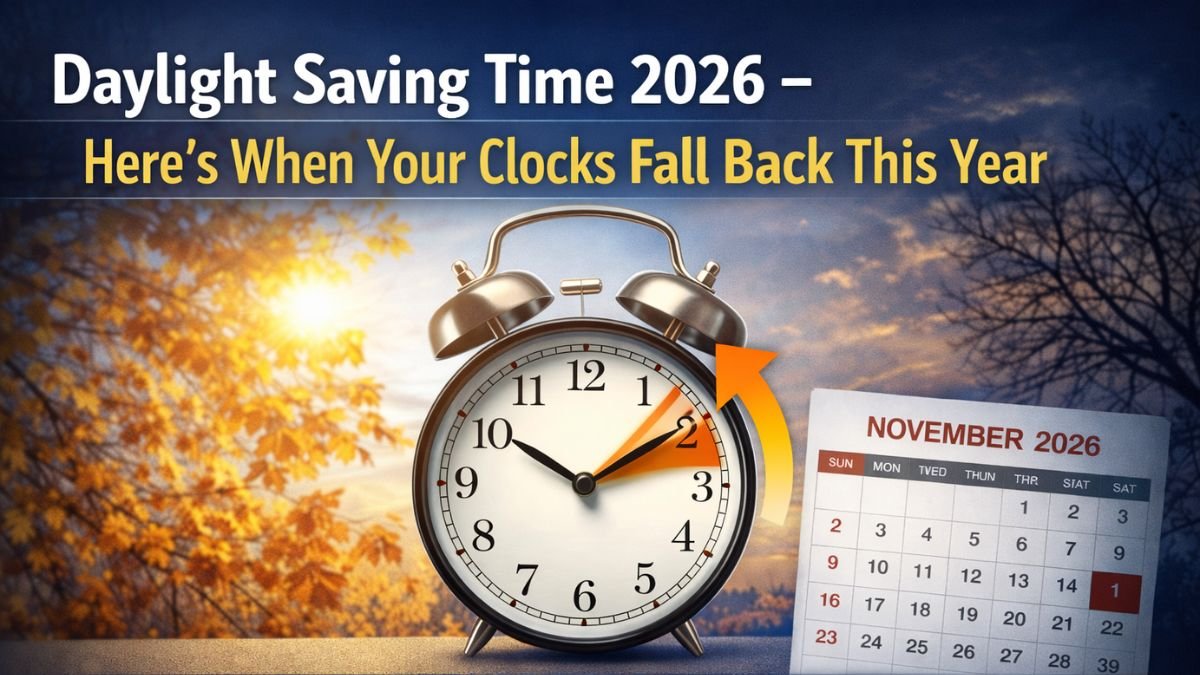Daylight Saving Time 2026 – Here’s When Your Clocks Fall Back This Year